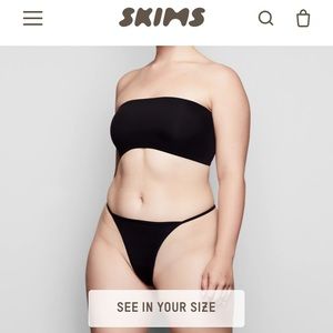 SKIMS Fits everybody bandeau bra